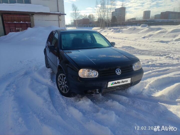 Volkswagen Golf 1.4 МТ, 1999, 242 500 км