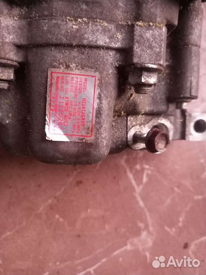 Компрессор кондиционера mazda 3 bk 2003-2009
