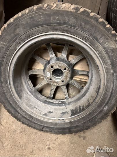 Литье диски r15 4x100 с резиной