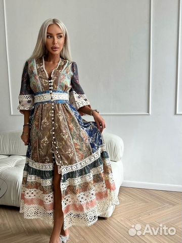 Платье Zimmermann в наличии XL , бренд Zimmermann , размер 48 (L ...