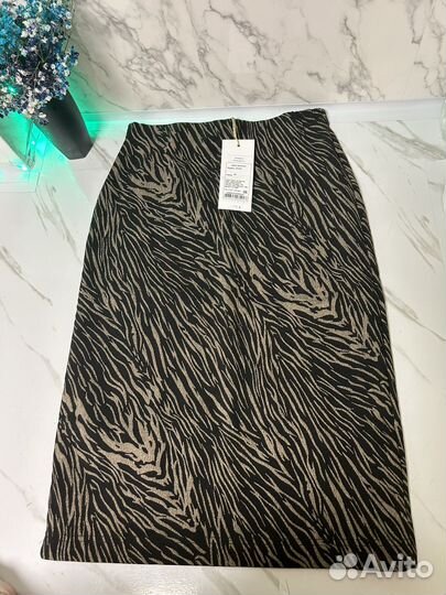 Юбка карандаш женская костюмная