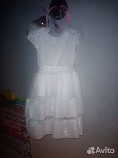 Новогоднее платье для девочки 28 и 34 размер