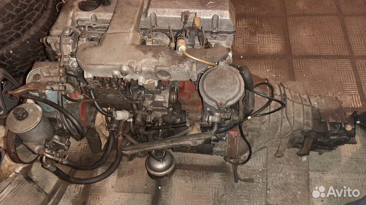 Двигатель 602.962 2.5TD с кпп 717.437