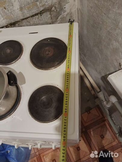 Плита электрическая бу с духовкой 50х60