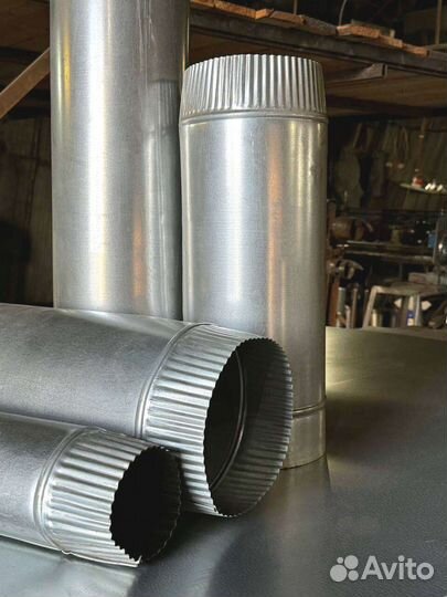 Труба круглая оцинкованная d 100