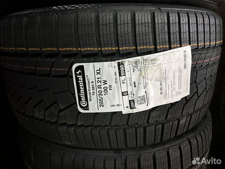 Continental WinterContact TS 860 S 255/35 R21 и 285/30 R21