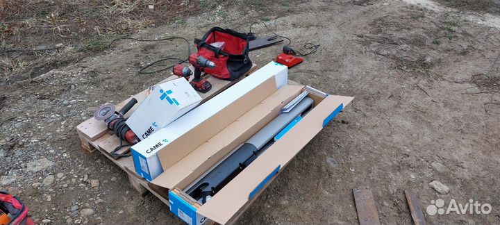 Автоматика для распашных ворот nice, came, alutech