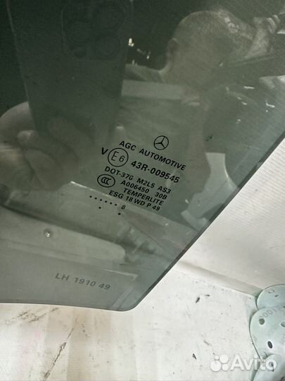 Стекло задней двери Mercedes ML GLE W166