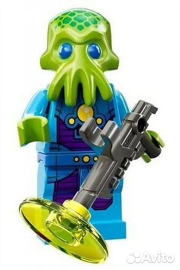 Лего минифигурка инопланетный солдат 13 серия