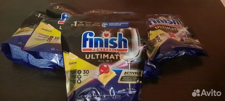 Капсулы finish, 6 упаковок
