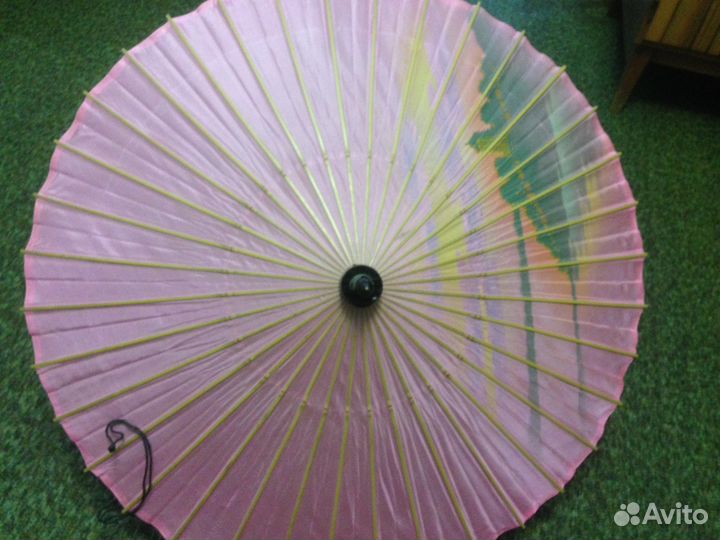 Старинный китайский зонт от солнца