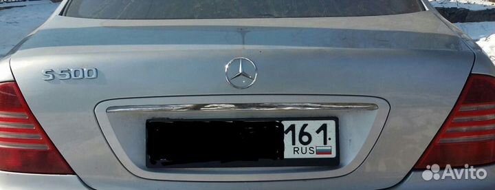 Крышка багажника мерседес S 220