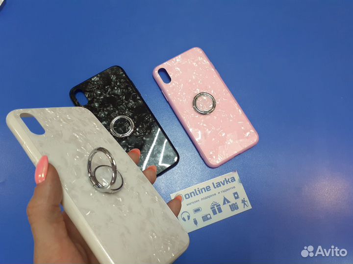 Чехол iPhone Xs Max с кольцом