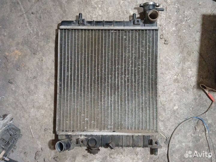 Радиатор охлаждения хендай гетц