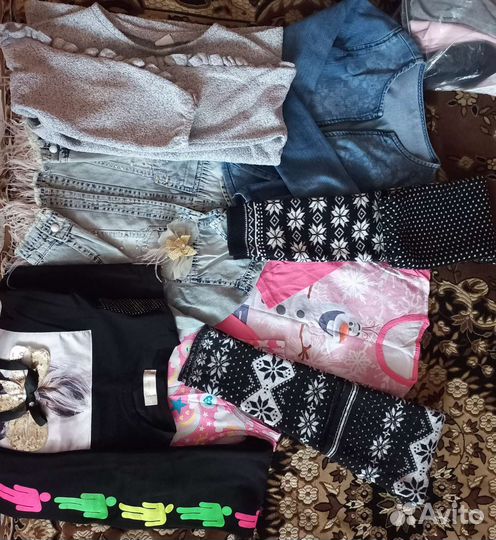Одежда для девочки 122 128