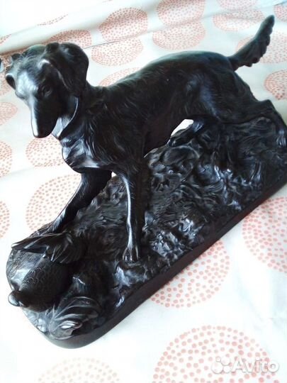 Каслинское литье.1913г.Сеттер в стойке