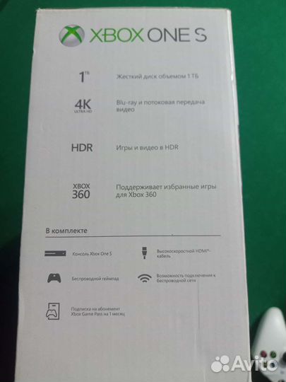 Xbox One s 1tb с играми