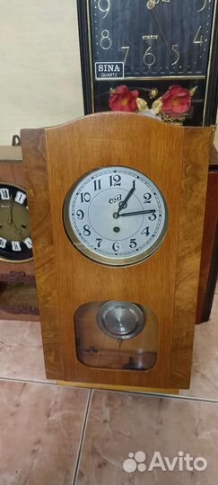 Часы настенные СССР на ходу