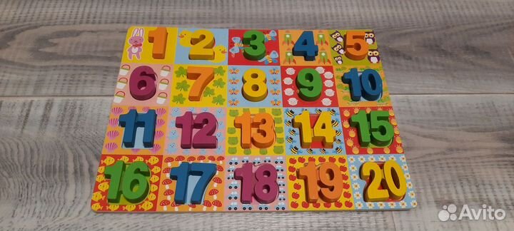 Вкладыш Цифры