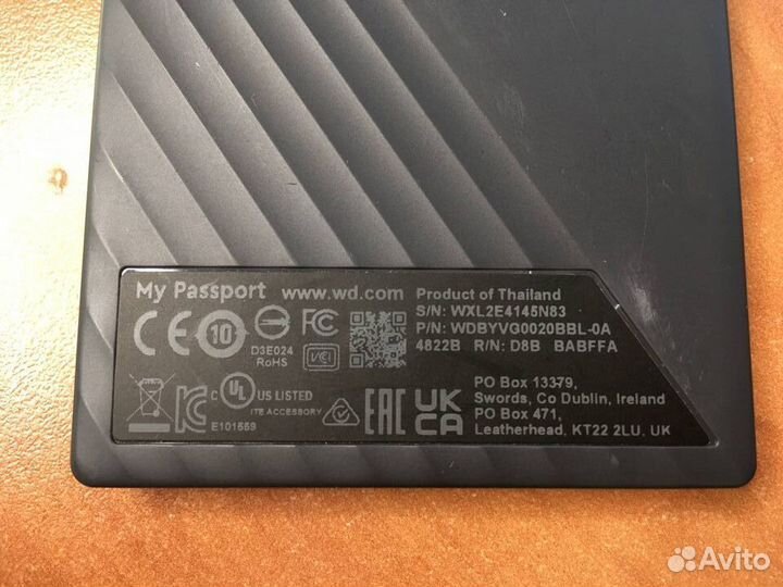 Внешние жесткие диски и SSD