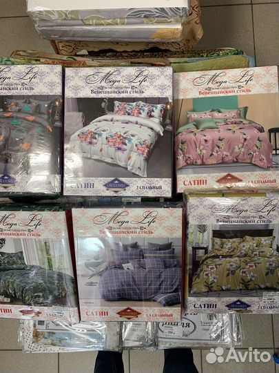 Постельное белье из поплина и сатина