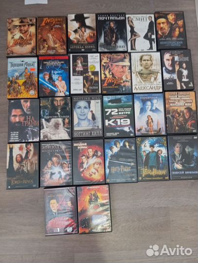 Огромная коллекция DVD дисков