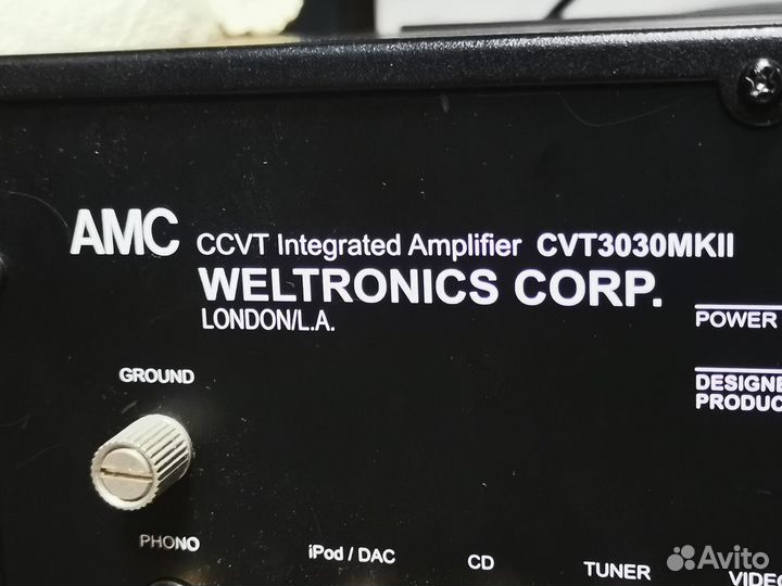 Ламповый усилитель AMC 3030 MKll USA