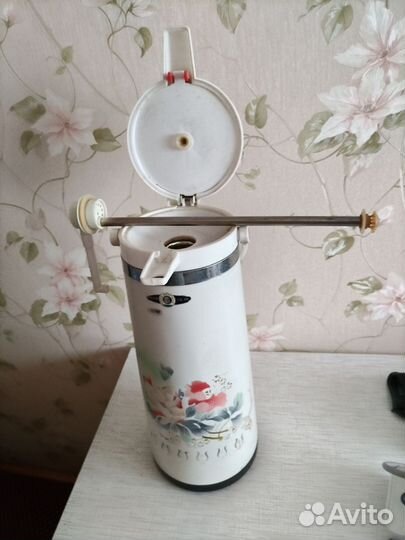 Термос китайский времен СССР, термос с символикой