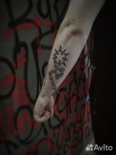 Тату в студии Томска