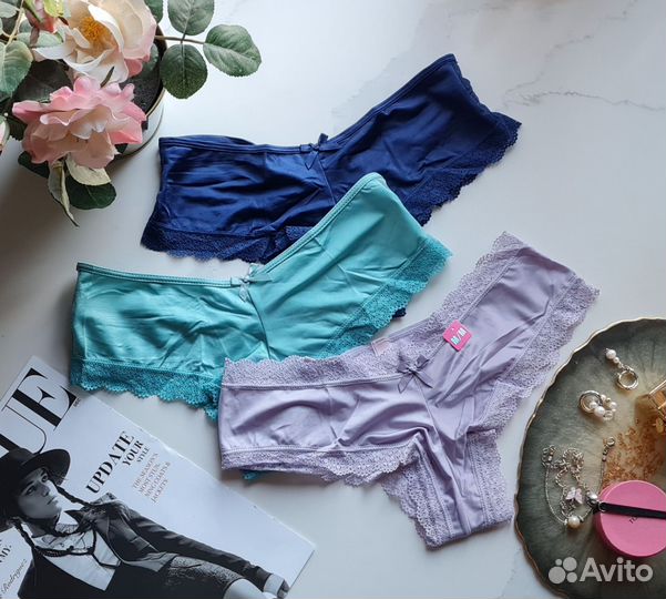 Трусы женские бразильяно S M L Victoria's Secret
