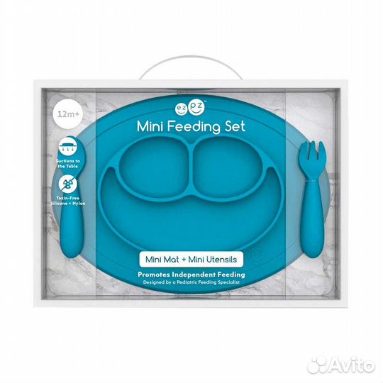 Набор посуды для малышей Mini Feeding Set ezpz
