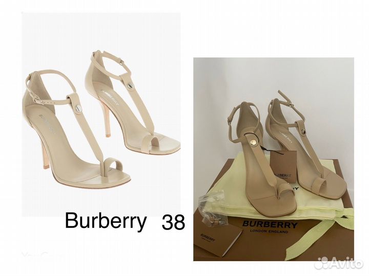 Burberry босоножки 38 новые