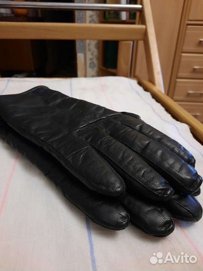 Перчатки СССР натуральная кожа на меху
