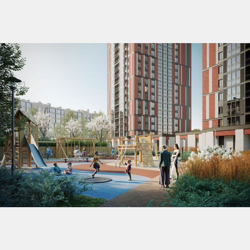 2-к. квартира, 67,3 м², 21/25 эт.