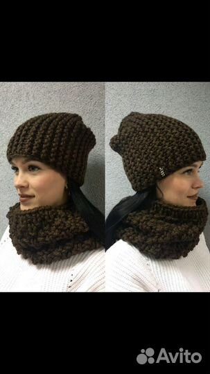 Вязаный гарнитур