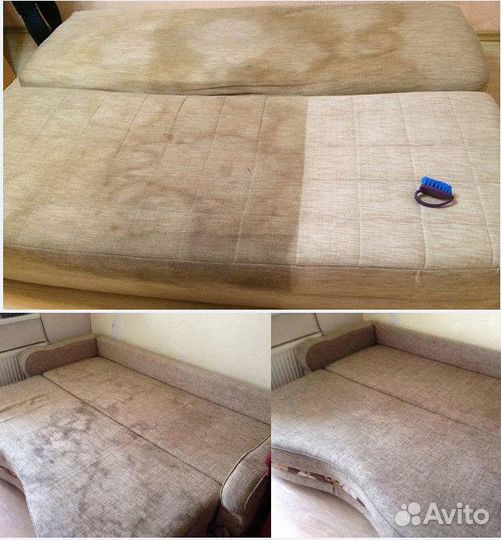 Химчистка мебели дивана матраса ковролина