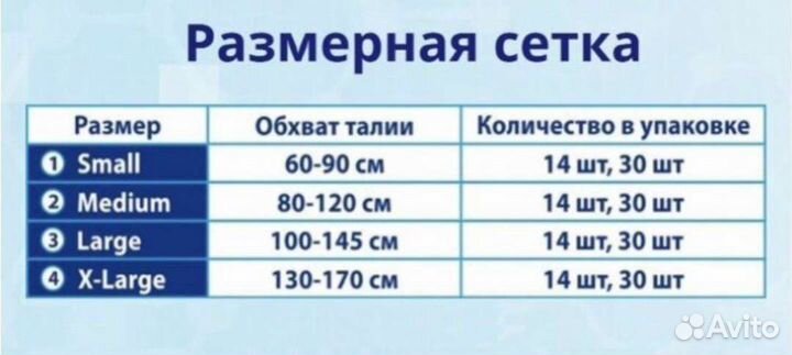 Подгузники трусы для взрослых Optio Оптио