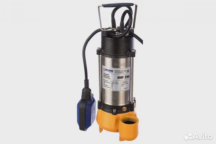 Насос фекальный Belamos DWP 250