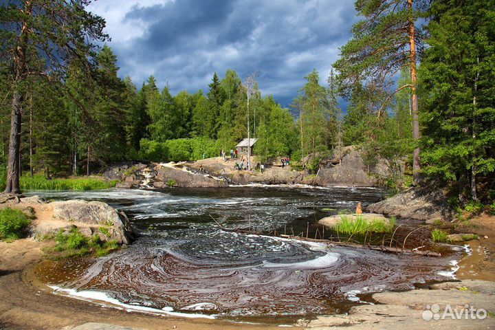 Тур Рускеала+Тохминские водопады из Петрозаводска