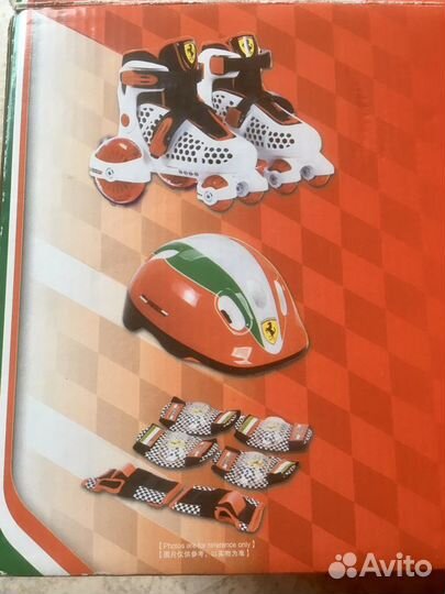Ferrari FK10 - роликовые коньки, набор