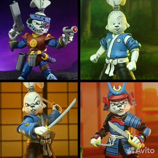 Черепашки Ниндзя neca tmnt usagi yojimbo Усаги