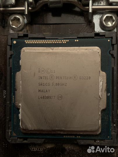 Процессор intel pentium G3220 sr1cg 3.00GHZ