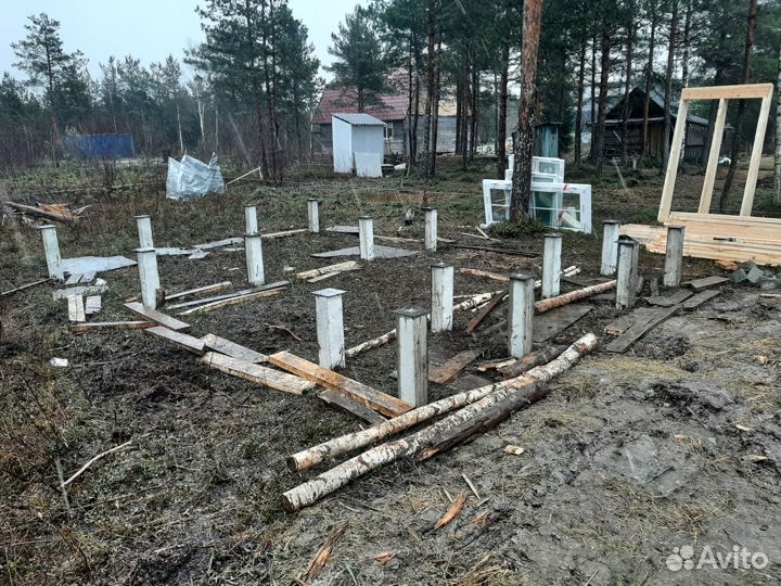 Монтаж жб свай