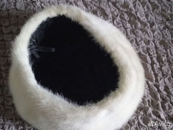 Берет норковый