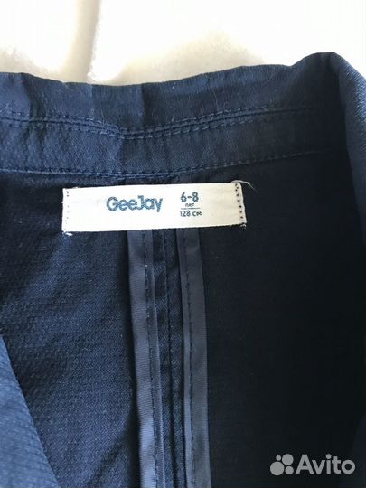 Пиджак на мальчика 128см