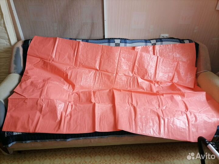 Скатерть клеенка плотная советская на длинный стол