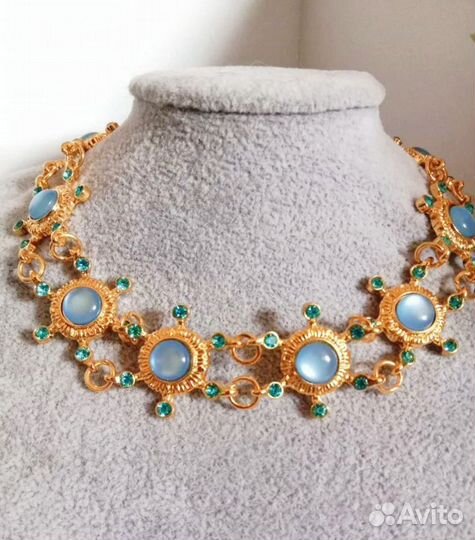 Чокер колье в винтажном стиле