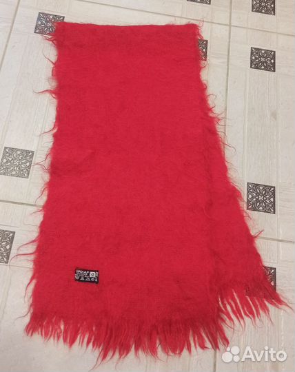 Шарф мохеровый Индия, Шотландия, времён СССР