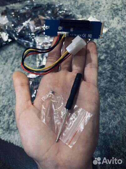 Переходник M2 на PCI-E 4x