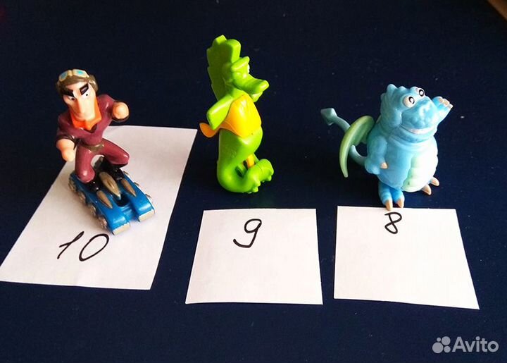 Игрушки из киндер-сюрпризов